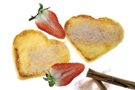 Heart-Shaped French Toast